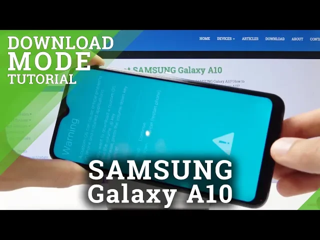 Video thumbnail for How to Activate Download Mode in SAMSUNG Galaxy A10 - Enter & Exit Download ModeMode
