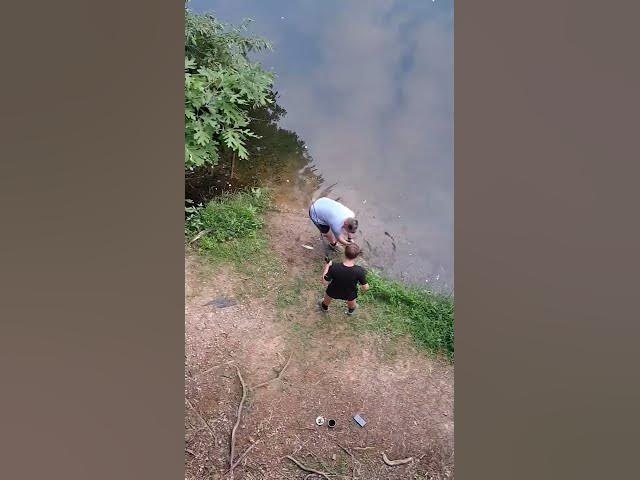 Video thumbnail for 🚨Lunker Largemouth Caught By 13-Year-Old Fishing A Worm On A Zebco Rod-And-Reel Combo! 🔥