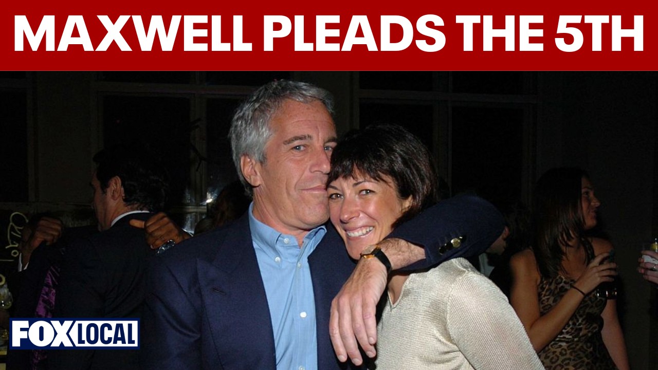 Video thumbnail for Ghislaine Maxwell pleads the 5th during questioning about Epstein case