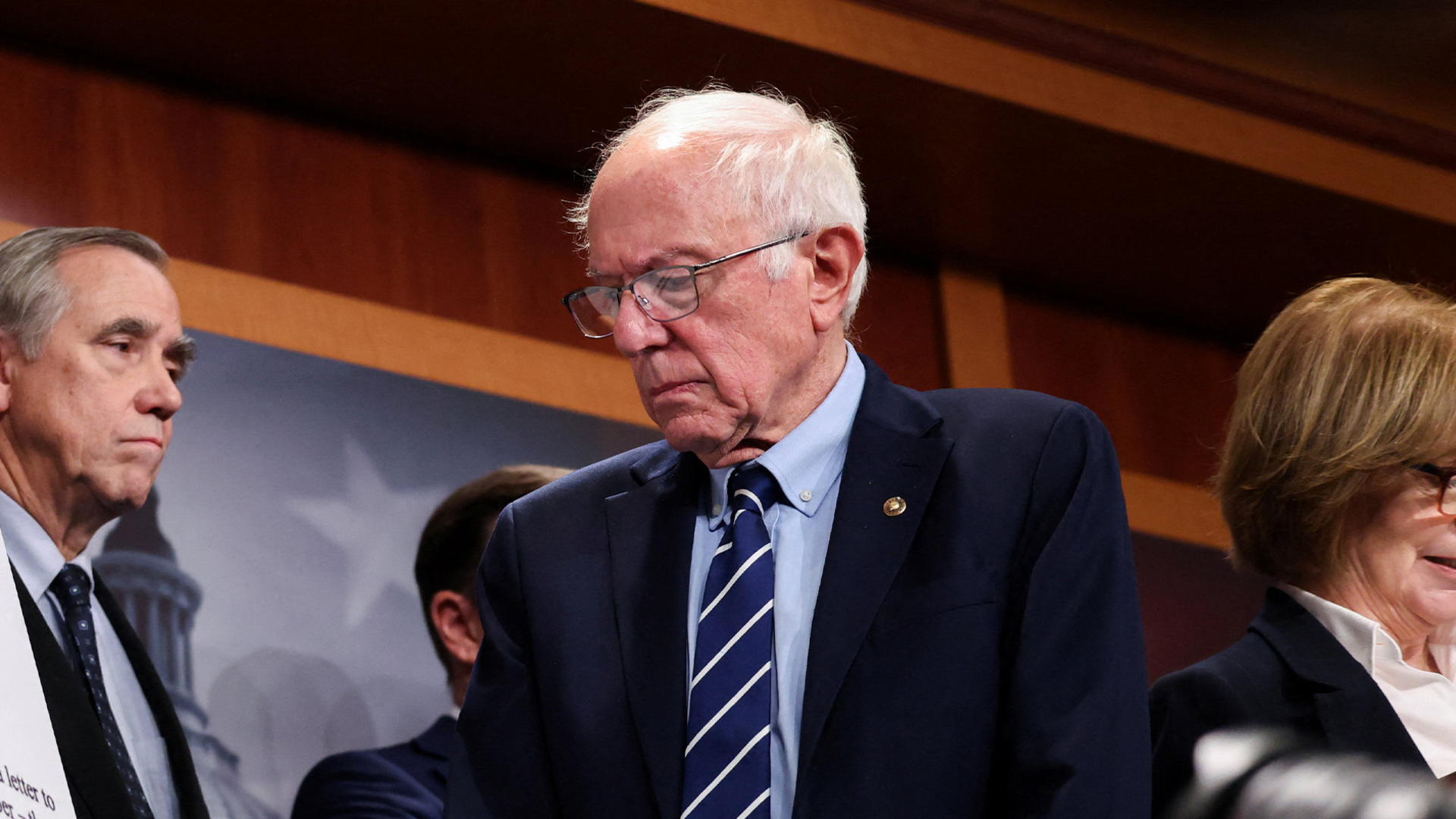 Video thumbnail for Bernie Sanders condemns Trump’s attack on Venezuela