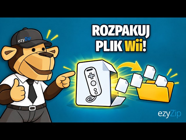 Video thumbnail for Jak Otworzyć i Rozpakować Pliki Wii Online za Darmo | Bez Instalacji Oprogramowania