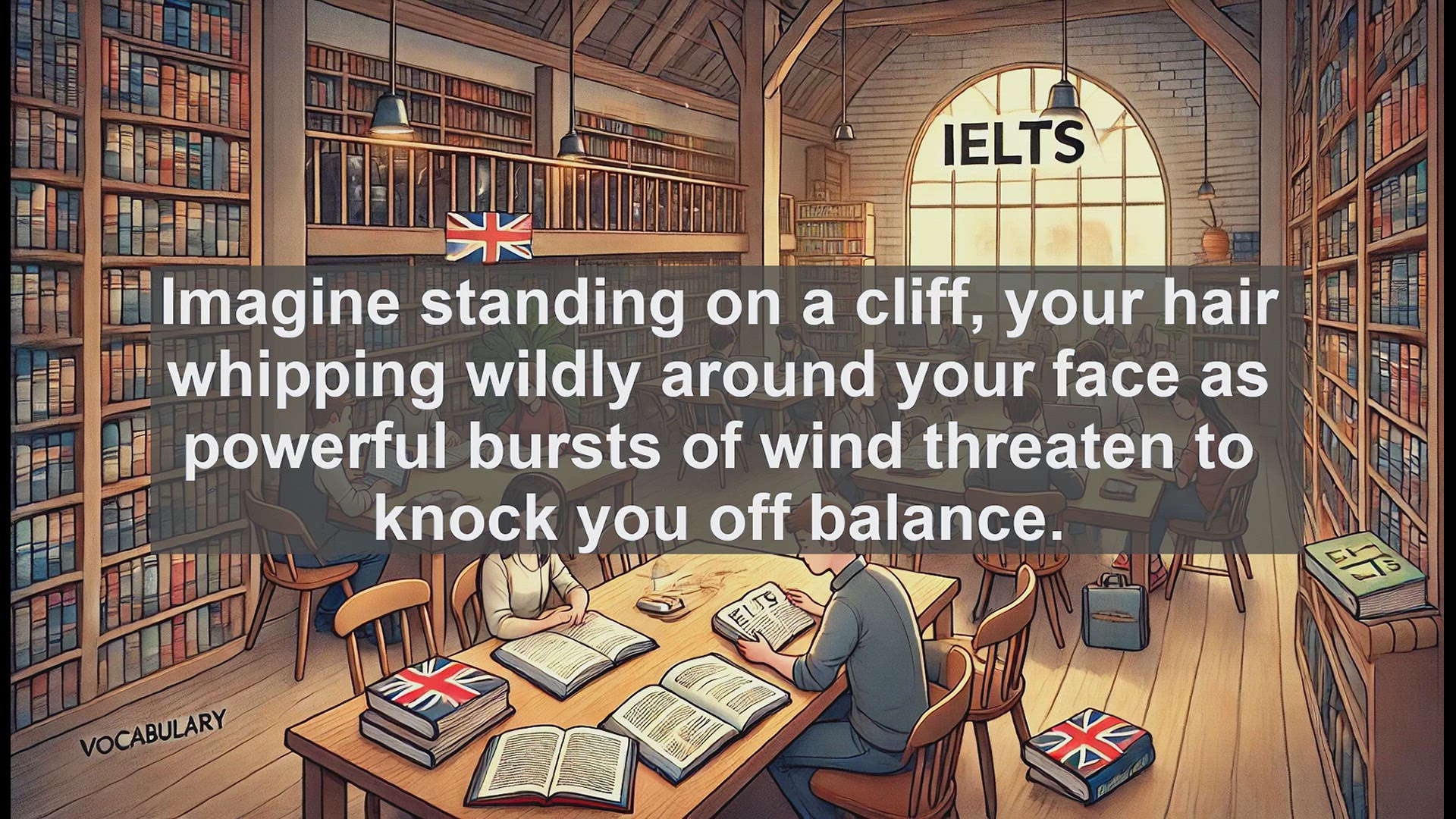 'Video thumbnail for 2000 Must Know IELTS 9.0 Vocabulary - Mastering 'Gusty': Boost Your IELTS Vocabulary'