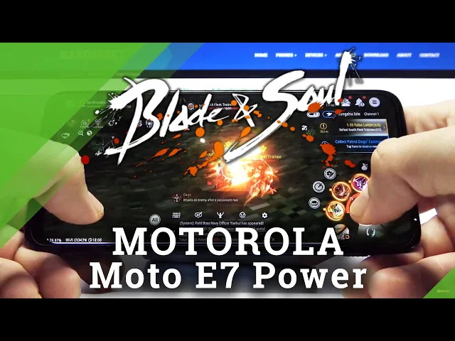 Video thumbnail for Blade & Soul Revolution on Motorola Moto E7 Power  - Game Test