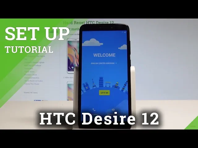 Video thumbnail for How to Set Up HTC Desire 12 - Android Activation & Configuration |HardReset.Info