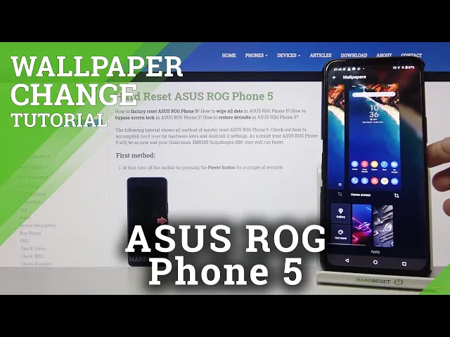 Video thumbnail for Asus Rog Phone 5 - Default Wallpapers Review
