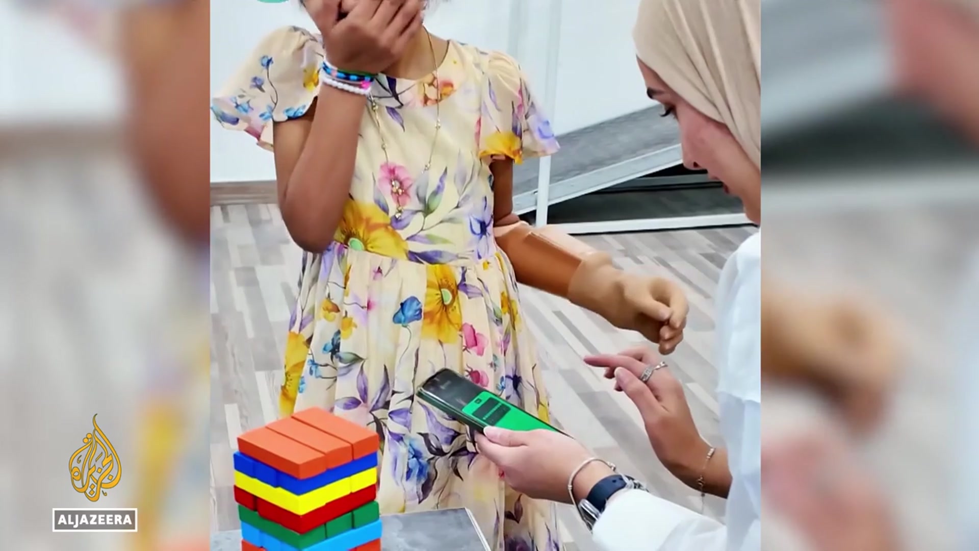 'Video thumbnail for Pakistani start-up supplies affordable prosthetics to Gaza’s amputees'