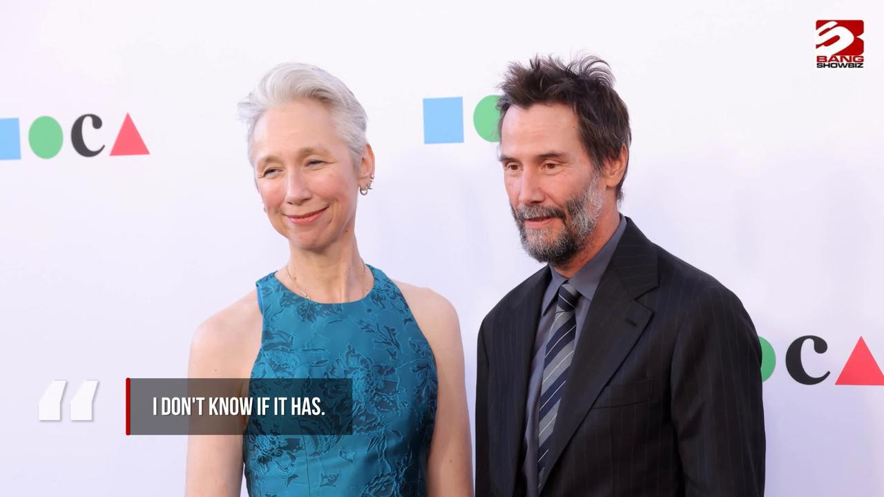 Video thumbnail for Keanu Reeves has made rare comment about 'easy love' with Alexandra Grant