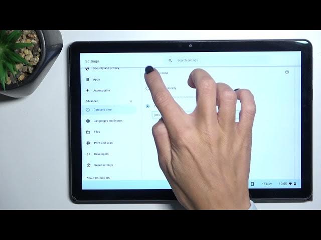 Video thumbnail for Lenovo IdeaPad Duet Chromebook - How To Change Date Time