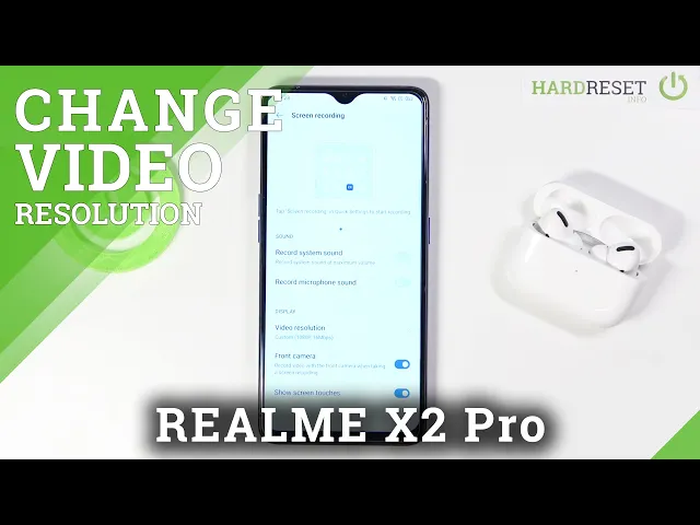 Video thumbnail for How to Change Video Quality of Screen Recorder in Realme X2 Pro – Display Recording Quality