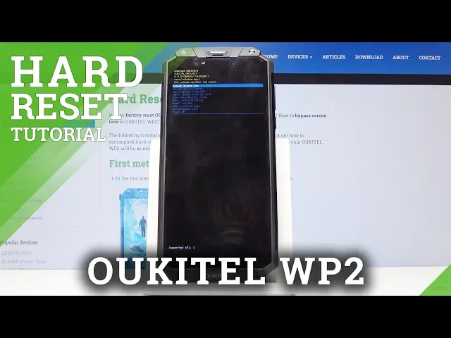 Video thumbnail for Hard Reset OUKITEL WP2 - Erase Your Data / Bypass Screen Lock