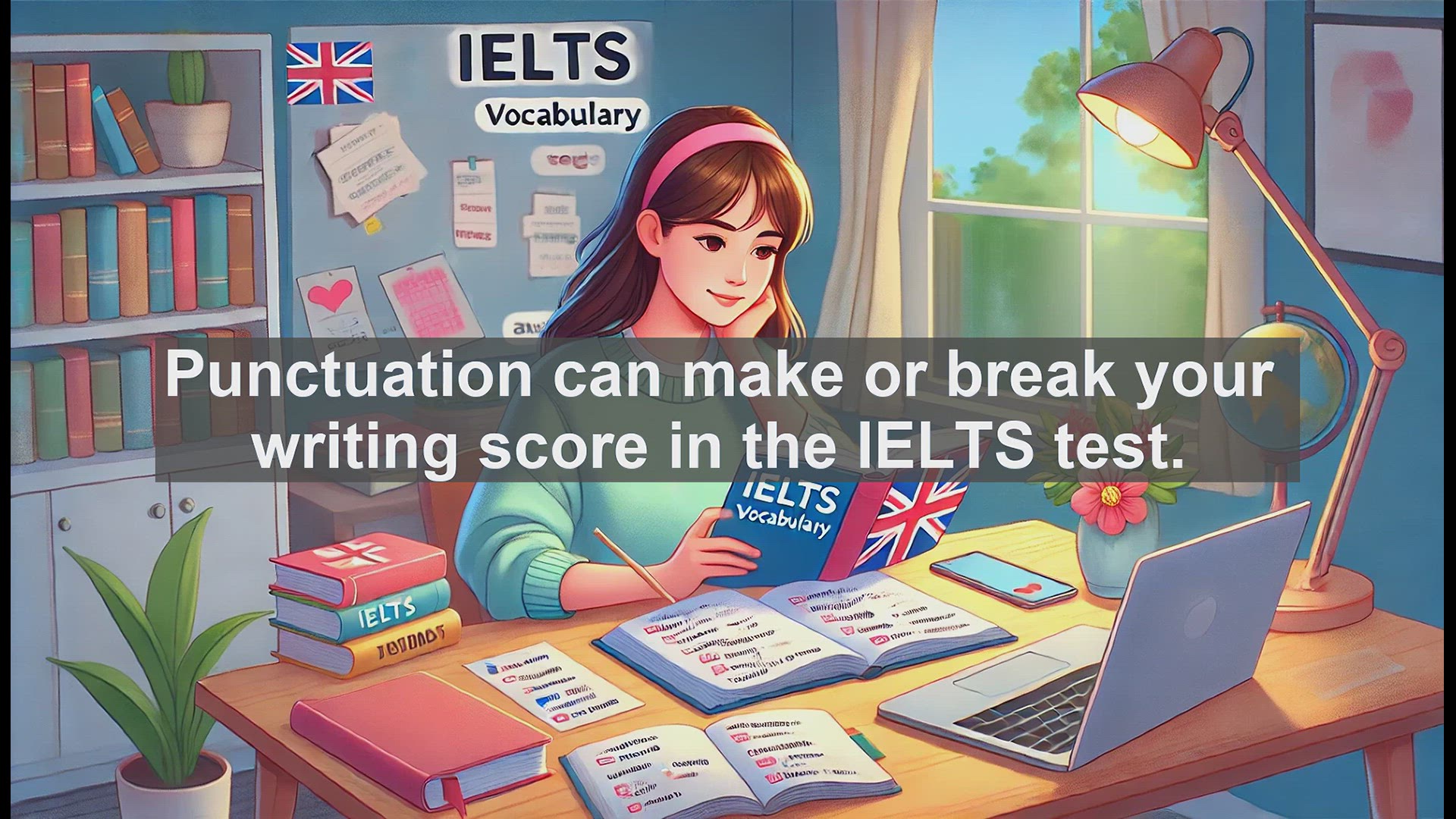 'Video thumbnail for 2500 Must Know IELTS 6.5 Vocabulary - Master Hyphens for IELTS: Boost Your Writing Score'