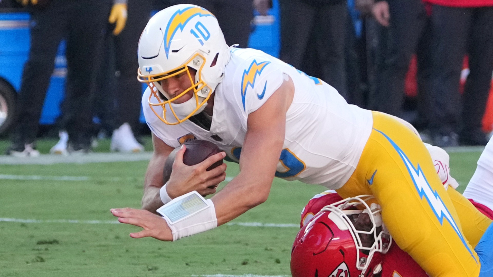 Video thumbnail for Chargers’ 0-6 Collapse Raises Herbert-McDaniel Questions
