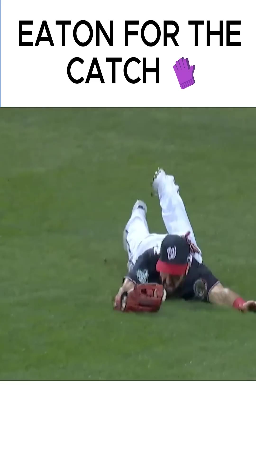 'Video thumbnail for Adam Eaton Lays Out for a Huge Catch in Right! 🧤🔥'
