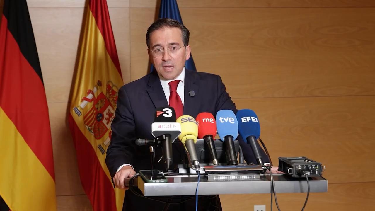 Video thumbnail for Spain: Spain summons Israeli charge d’affaires over ‘monstrous’ treatment of Gaza flotilla activists.