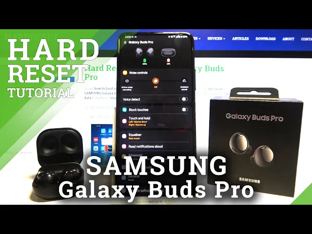 Video thumbnail for Samsung Galaxy Buds Pro - How to Reset | Hard Reset Method
