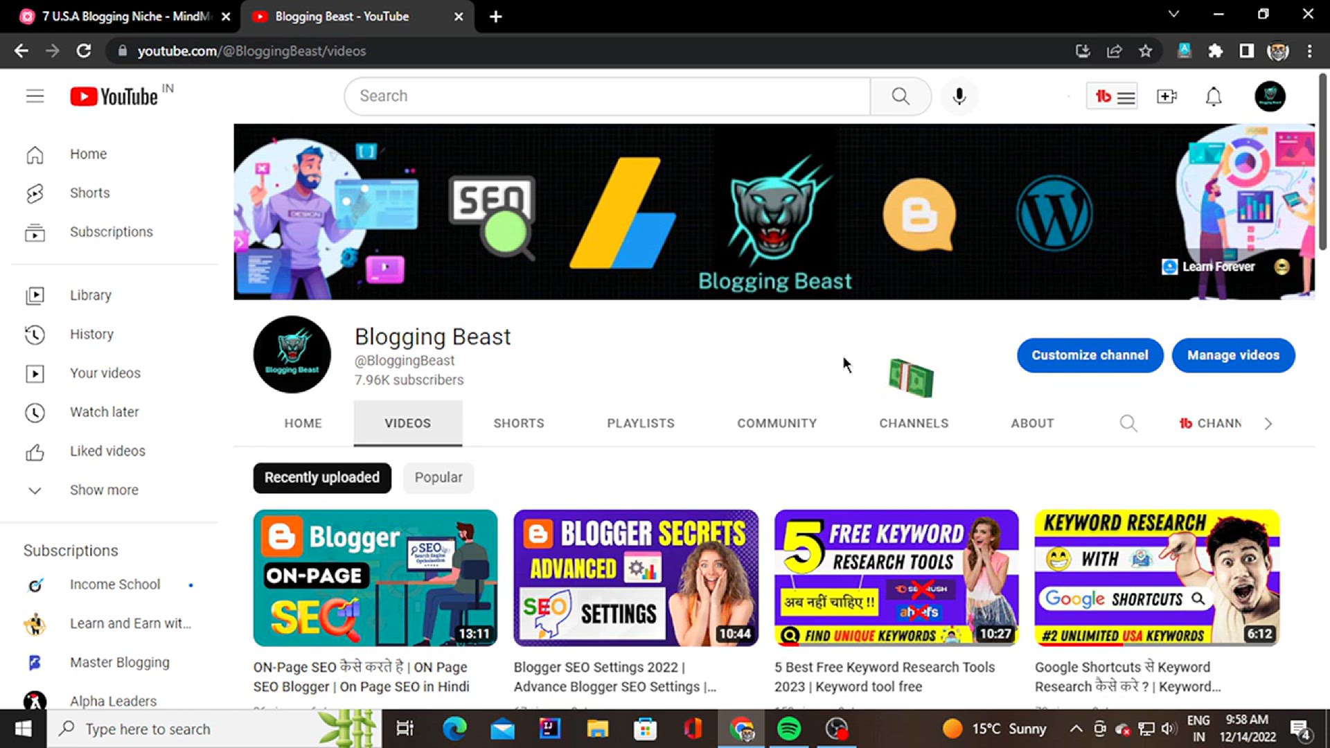 'Video thumbnail for 7 High CPC Blogging Niche For U.S.A _ US Blogging Niches 2023 _ micro niches 2023'