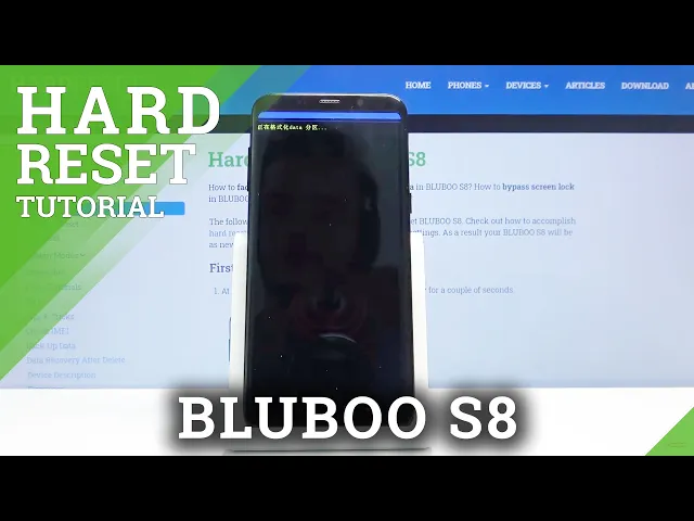 Video thumbnail for How to Hard Reset BLUBOO S8 – Wipe Data / Remova Password