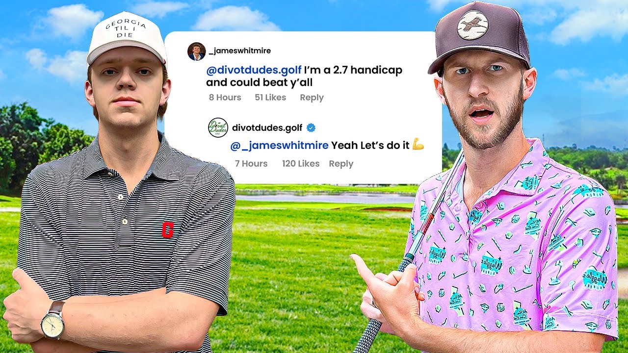 Video thumbnail for Catching golfers lying in our COMMENT SECTION…