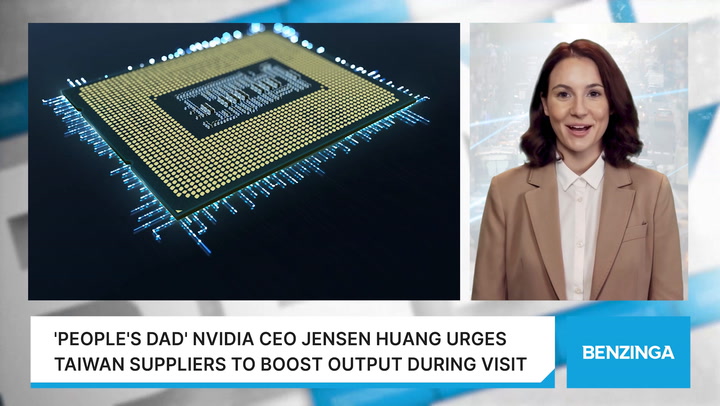 Video thumbnail for Huang Urges More Chips