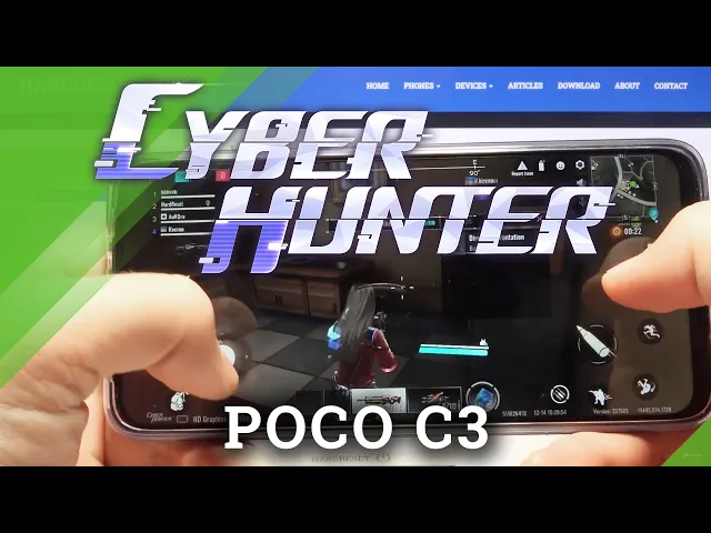 Video thumbnail for Cyber Hunter Game Test on POCO C3 – Gaming Quality Checkup