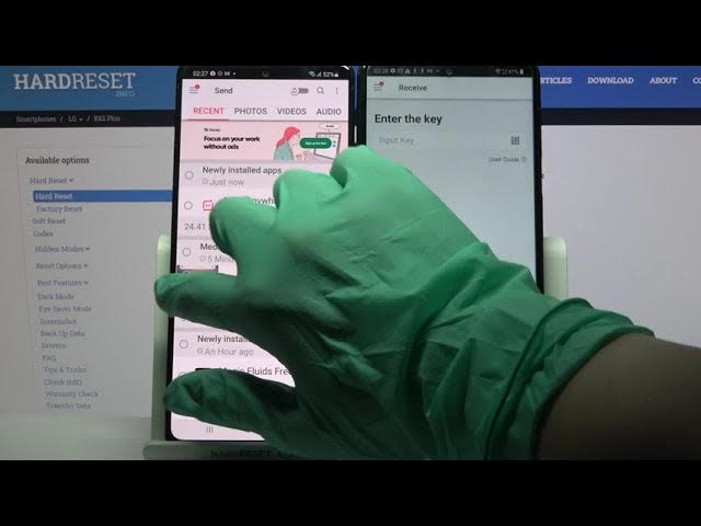 Video thumbnail for How to Transfer Data from Android Phone to LG K62 Plus – Move Data Without Cable by Send Anywhere