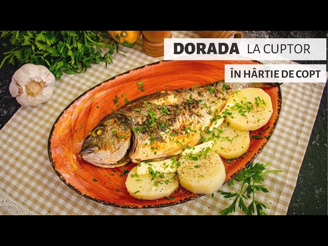 'Video thumbnail for Doradă la cuptor cu ierburi aromatice. Delicioasă, gata în doar 30 de minute!  | Bucate Aromate'