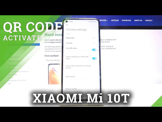 Video thumbnail for How to Allow Camera to Scan QR Codes in Xiaomi Mi 10T – QR Codes Scanner