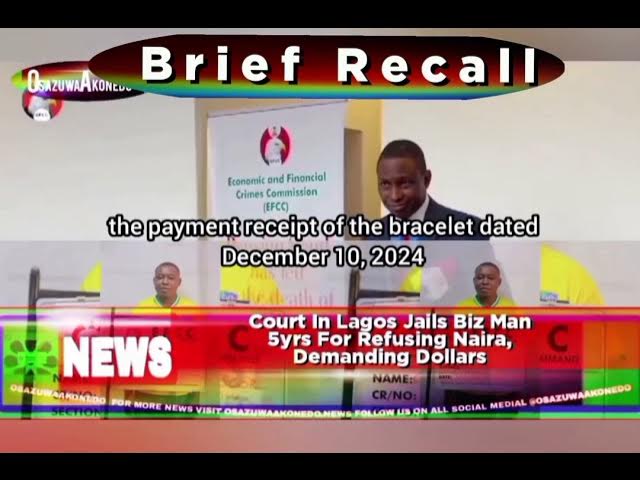 Video thumbnail for Brief Recall @12pm 18 4