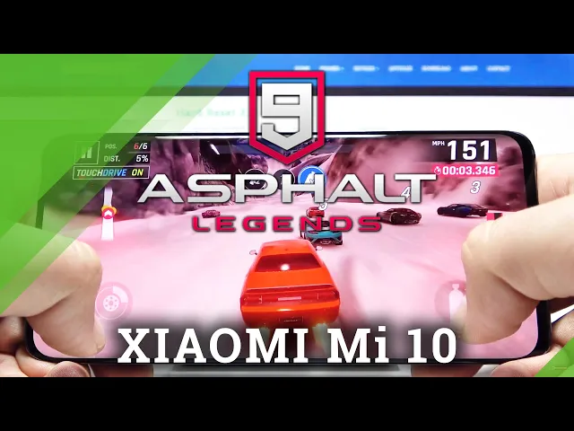Video thumbnail for Performance Test of XIAOMI Mi 10 - Asphalt 9 Gameplay