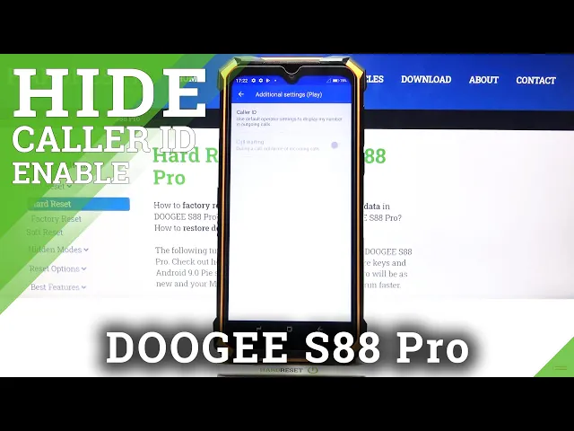 Video thumbnail for How to Show & Hide Caller ID in DOOGEE S88 Pro – Manage Call Settings