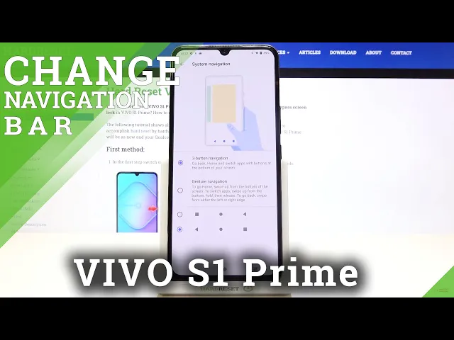 Video thumbnail for How to Change Navigation Bar  in Vivo S1 – Set Navigation Using Gestures