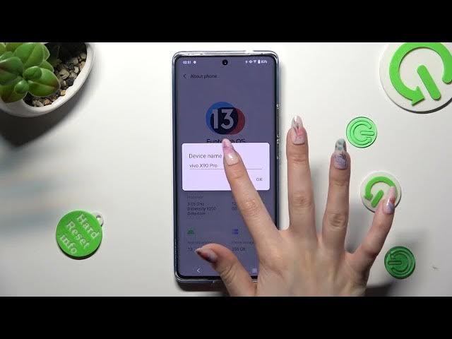 Video thumbnail for How to Set a Custom Device Name on a VIVO X90 Pro - Rename the Smartphone