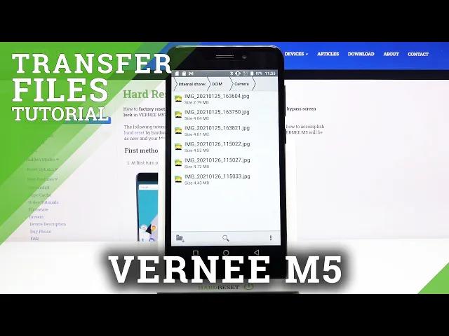 Video thumbnail for How to Transfer Files & Data in VERNEE M5 – Relocate Files in Memory