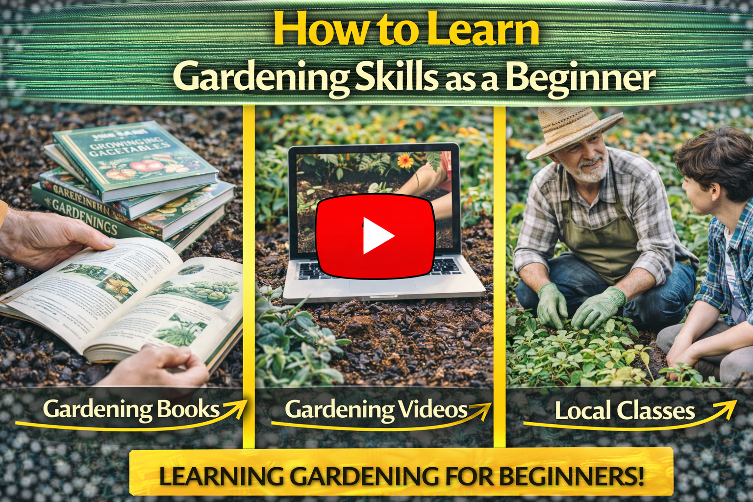Video thumbnail for How to Learn Gardening Skills as a Beginner