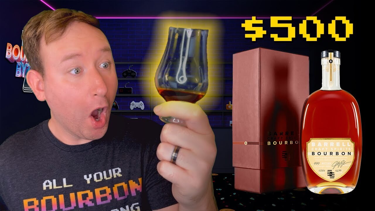 Video thumbnail for Is $500 Bourbon Worth It? - Barrell Craft Spirits Gold Label Review
