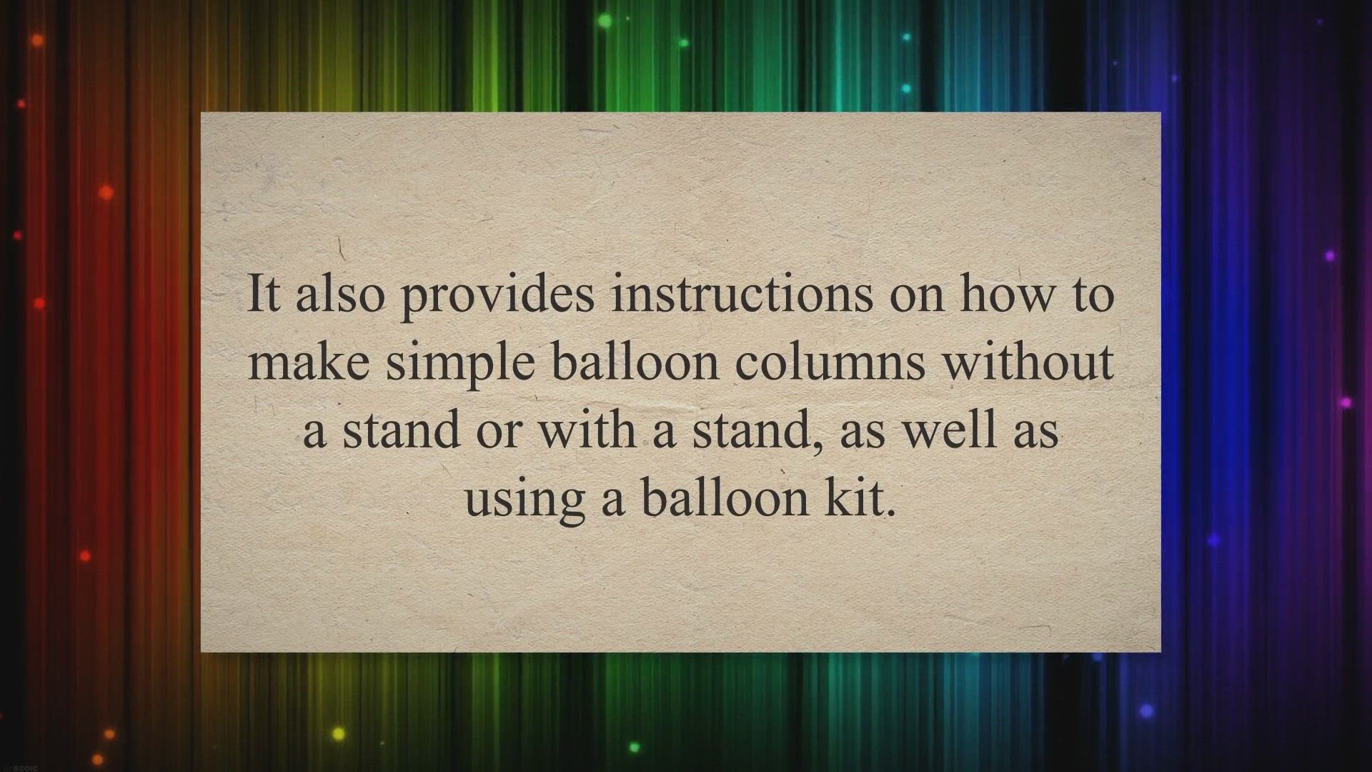 Video thumbnail for How To Make A Balloon Column – The Ultimate Guide
