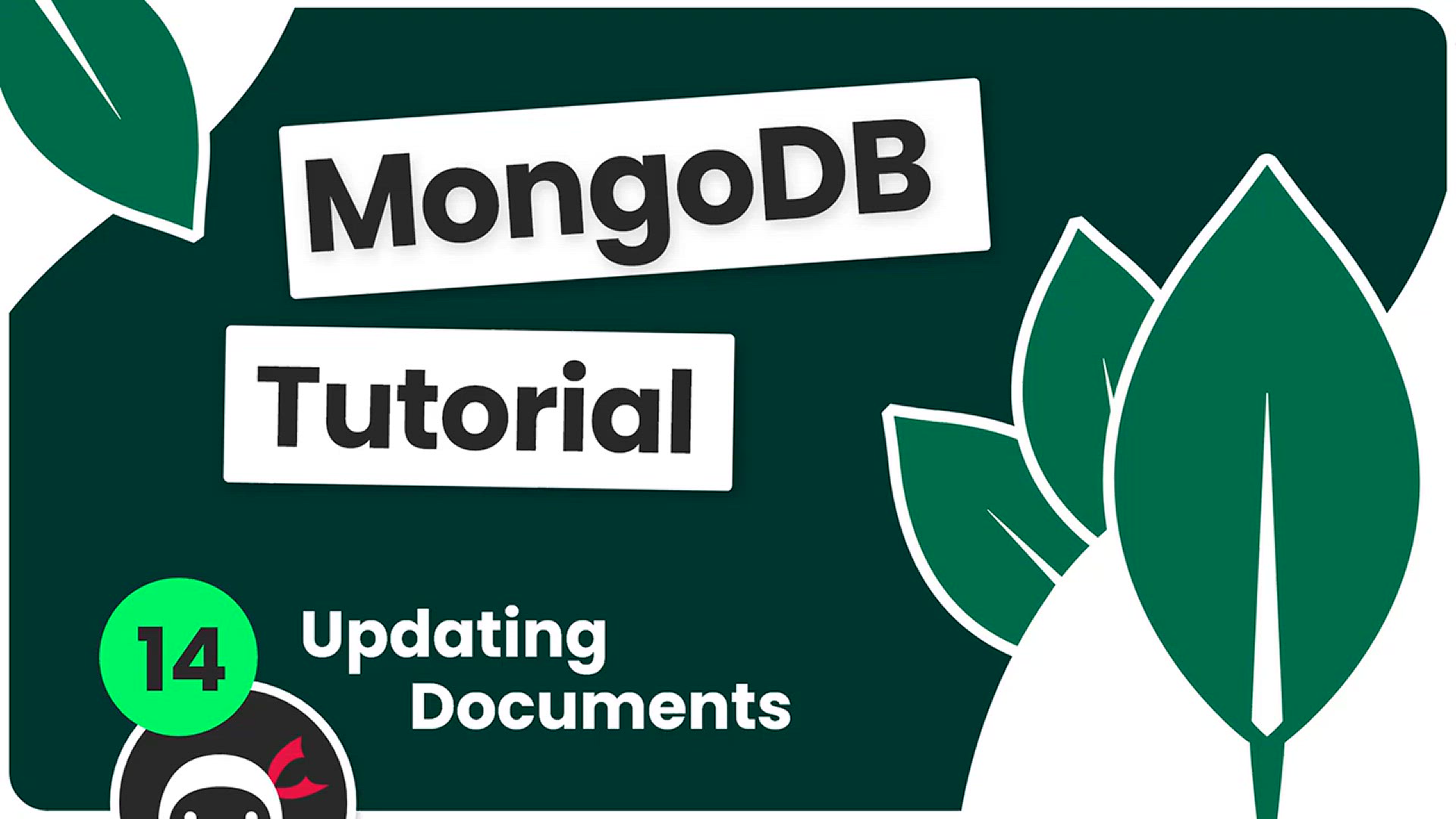 'Video thumbnail for Complete MongoDB Tutorial #14 - Updating Documents'