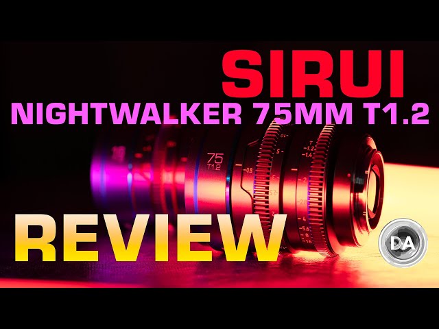 Video thumbnail for Sirui Nightwalker 75mm T1.2 Cine Lens Review  | The Bokeh Maker