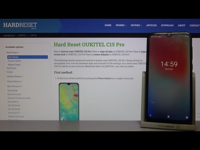 Video thumbnail for OUKITEL C15 Pro - How to Check Boot & Load Animation