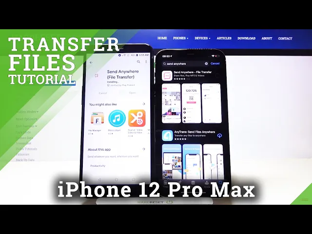 Video thumbnail for How to Transfer Android Data to iPhone 12 Pro – Use Send Anywhere App