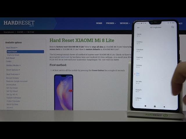 Video thumbnail for List of Ringtones in Xiaomi Mi 8 Lite - Listen All Xiaomi Ringtones