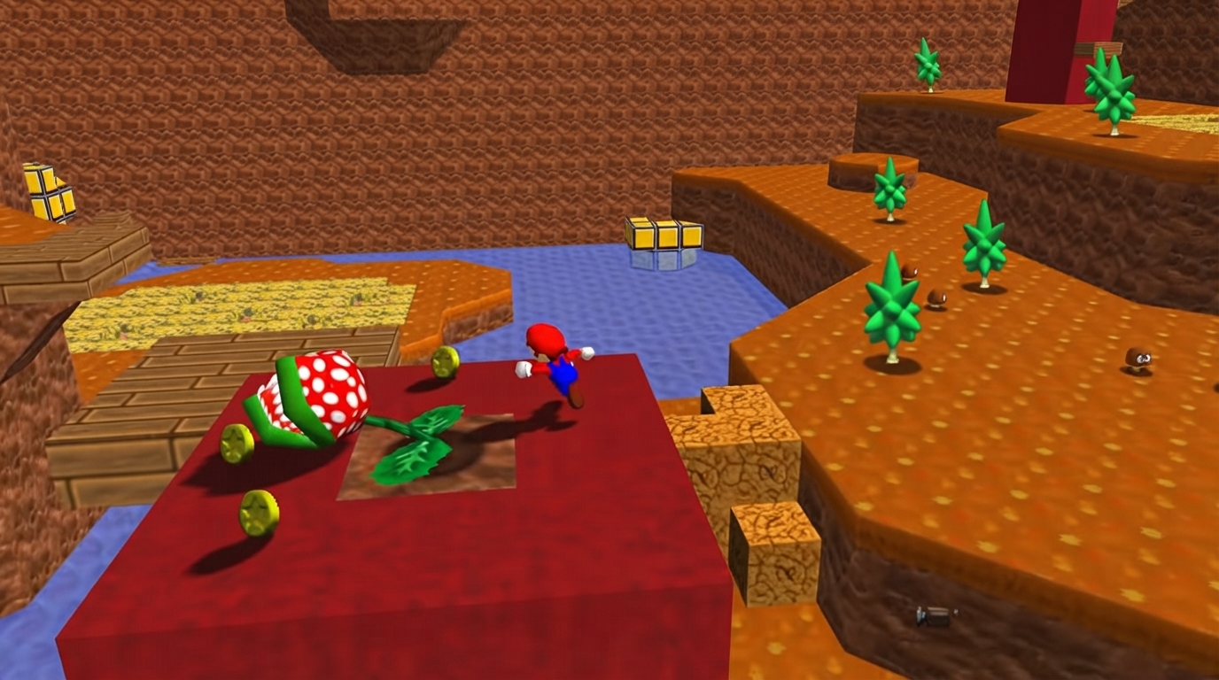 Video thumbnail for Mario Builder 64 - (MUP  C1) Autumn Meadows