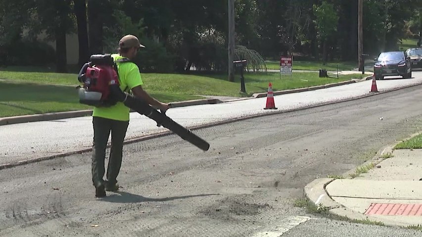 Video thumbnail for Essex County town temporarily suspending seasonal gas-powered leaf blower restrictions for storm cleanup