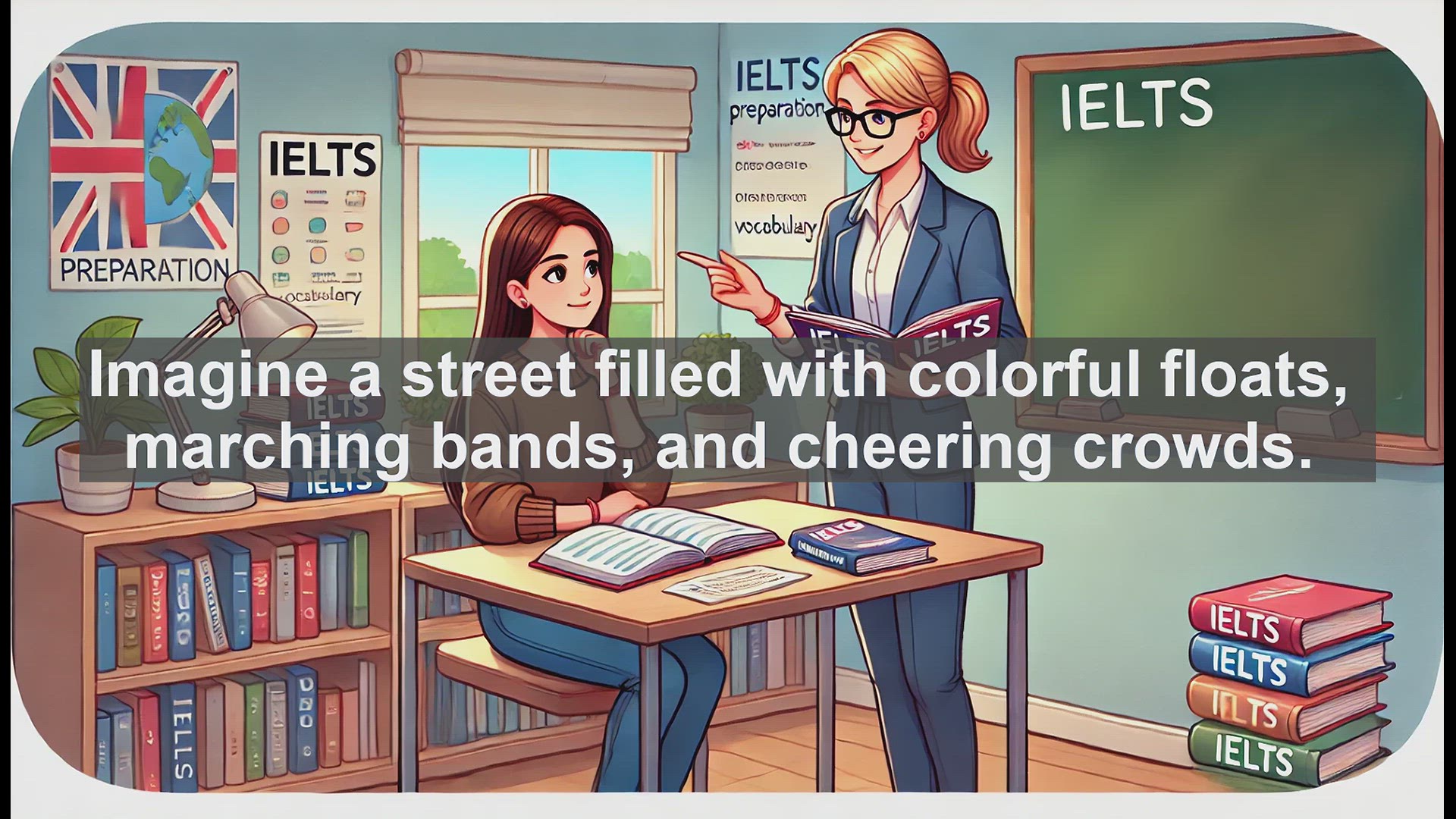 'Video thumbnail for 2500 Must Know IELTS 6.5 Vocabulary - Parade: A Key Word for IELTS Success'