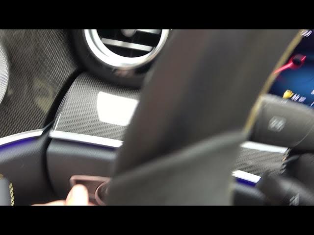Video thumbnail for How to Turn On and Off Rear Fog Light in Mercedes E Class AMG - Be Visible  in the Fog in Mercedes