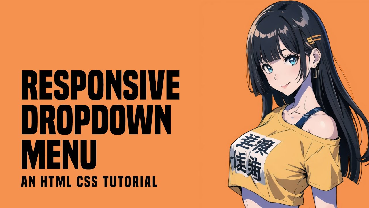 Video thumbnail for Responsive Dropdown Menu In HTML CSS