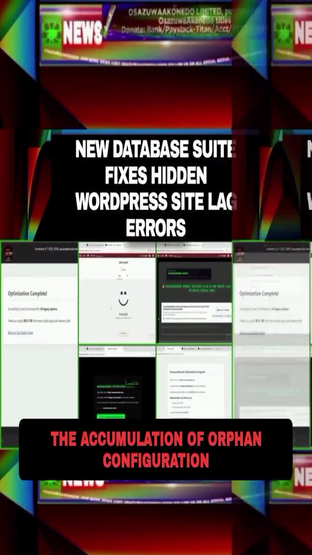 Video thumbnail for New Database Suite Fixes Hidden WordPress Site Lag Errors