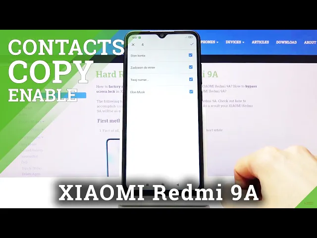 Video thumbnail for How to Copy Contacts in Xiaomi Redmi 9A – Transfer Numbers