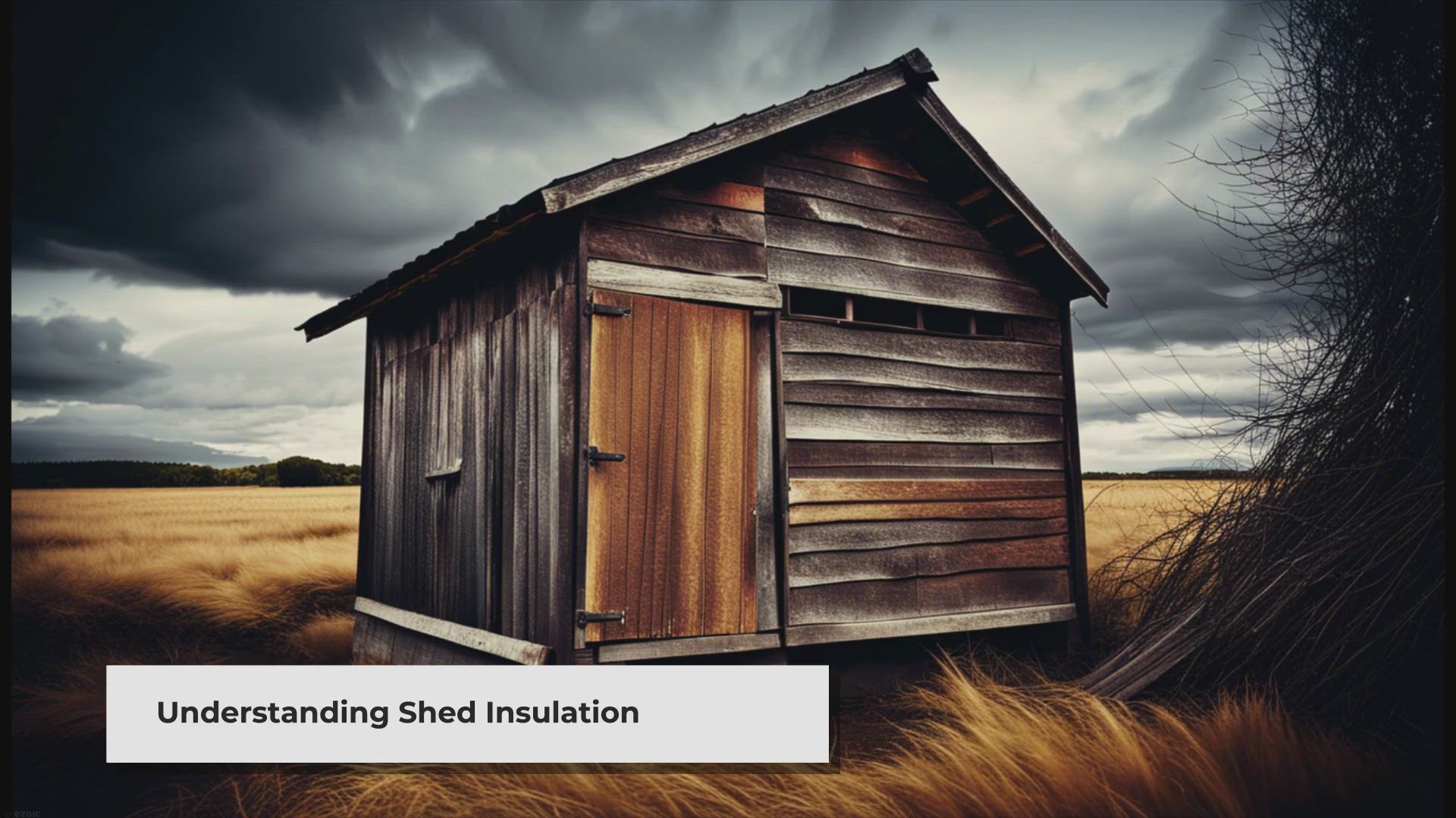 'Video thumbnail for Insulating a Shed: A Comprehensive Guide'