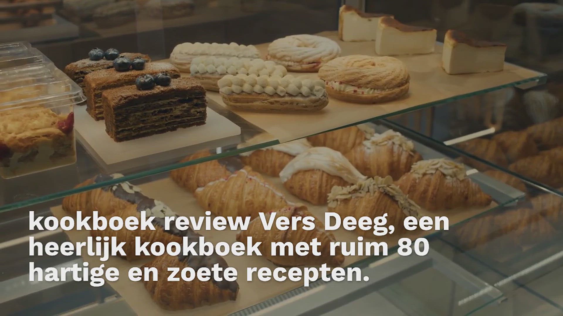 Video thumbnail for KOOKBOEK REVIEW VERS DEEG: 80 HEERLIJKE RECEPTEN